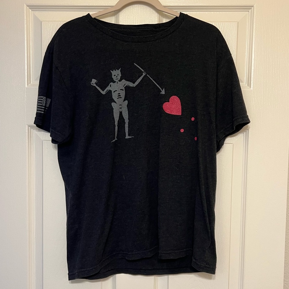 Black rifle coffee company, Black beard logo tshirt. Size Large